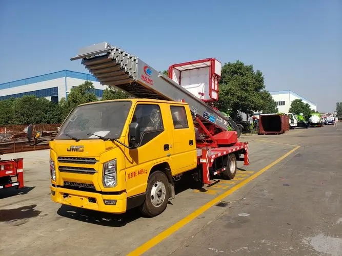 利州附近云梯车出租 砂石搬运