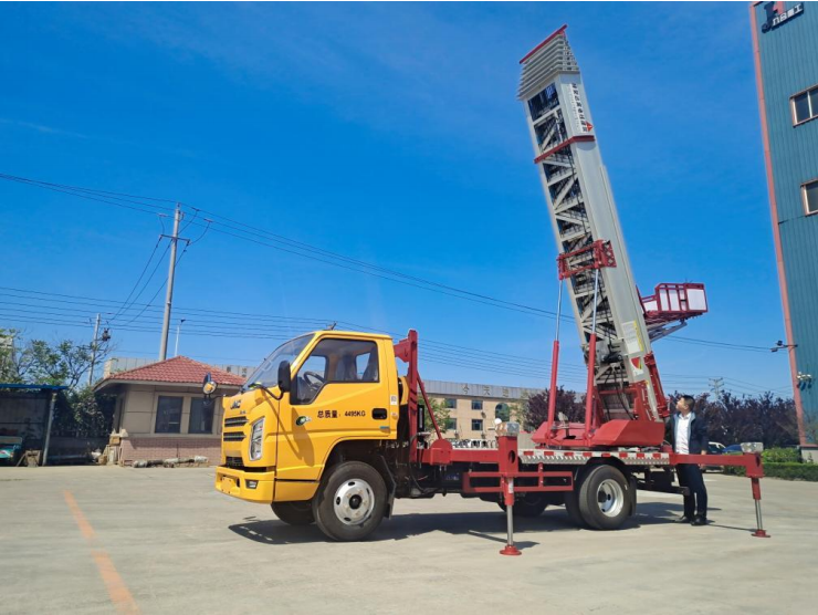 利州常年租赁32米云梯车