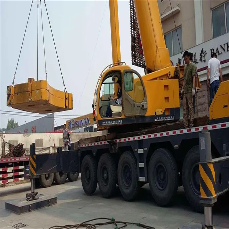 利州当地吊车出租|机器吊装|75吨|工厂搬迁服务